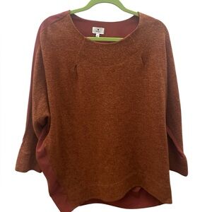 Boogie Women’s Relaxed Rust Brown Sweater
